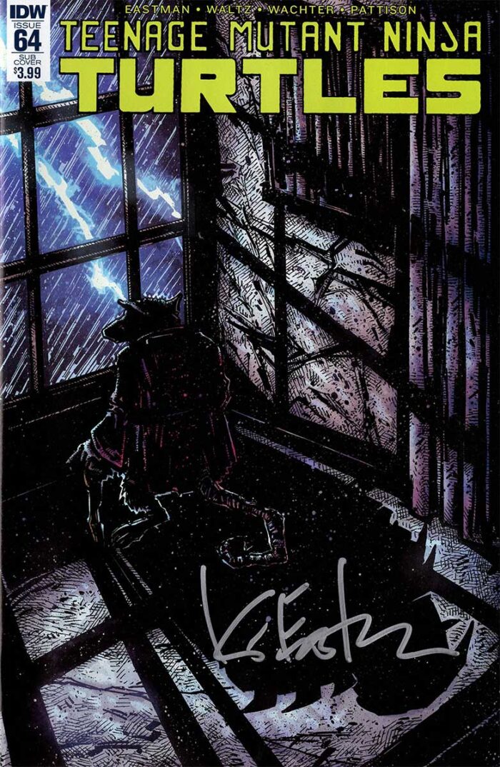TMNT Issue 64, October 2016 Kevin Eastman Original Art Cover