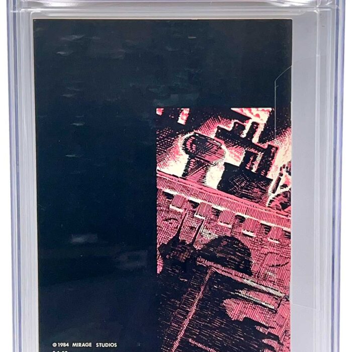 TMNT Book 1 Third Printing CGC Signature Series 8.0 Signed with Remarque