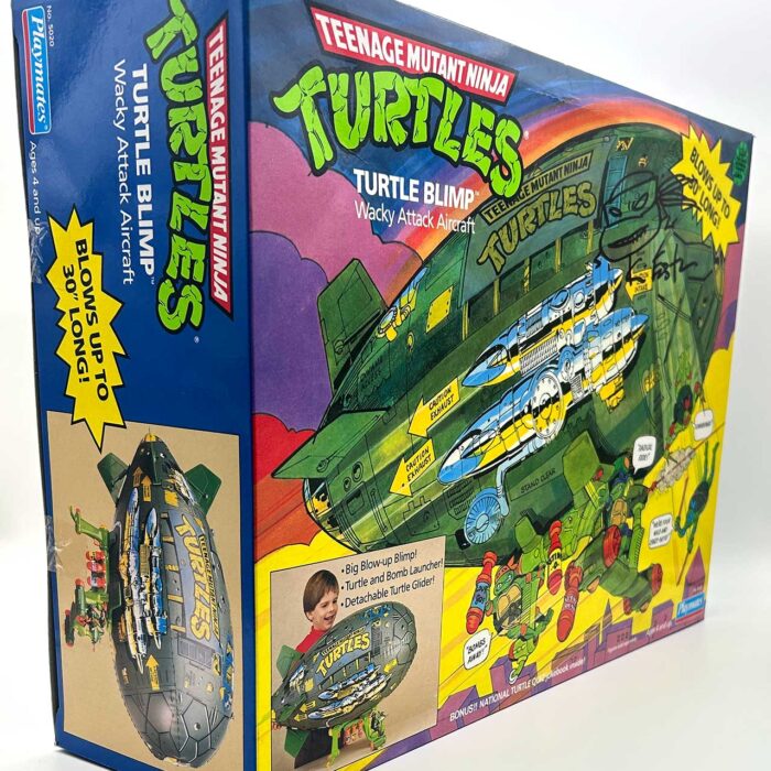 1988 Turtle Blimp (Factory Sealed) with Eastman and Laird COA AND Signed with Remarque by Kevin Eastman