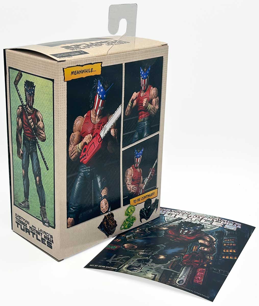 TMNT (Mirage Comics) Ultimate Bodycount Casey Jones with Signed, Exclusive Postcard - Image 4