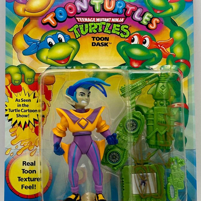 1992 Playmates Toon Dask Signed with Headsketch Remarque and Hologram Label of Provenance