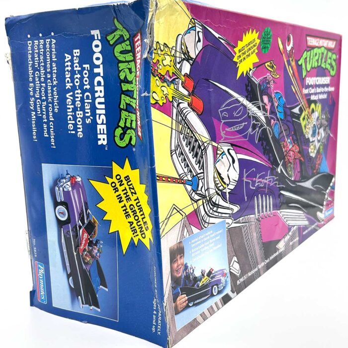 1989 Footcruiser (Factory Sealed) with Eastman and Laird Hologram COA AND Signed with Remarque by Kevin Eastman