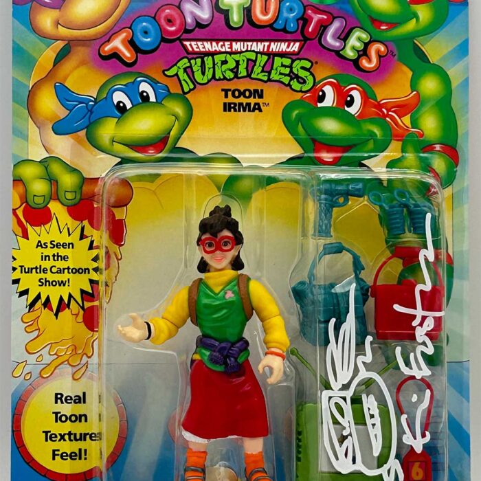 1992 Playmates Toon Irma Signed with Headsketch Remarque and Hologram Label of Provenance