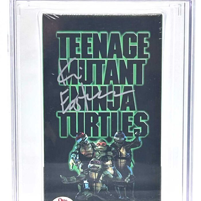 TMNT The Movie VHS 1990 CGC Pedigree Collection Grade 9.8 Signed