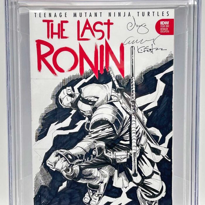 Teenage Mutant Ninja Turtles The Last Ronin #1 KESI Sketch Edition CGC 9.2 Sketched