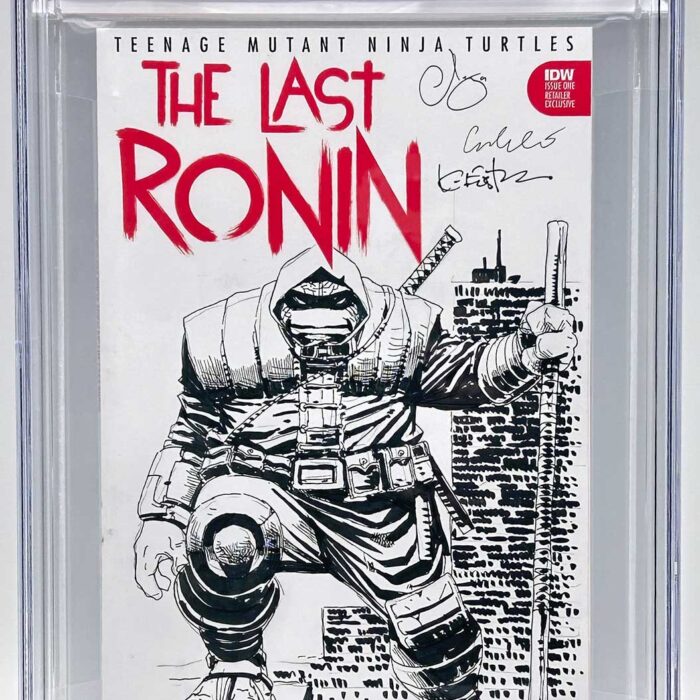 Teenage Mutant Ninja Turtles The Last Ronin #1 KESI Sketch Edition CGC 9.4 Sketched