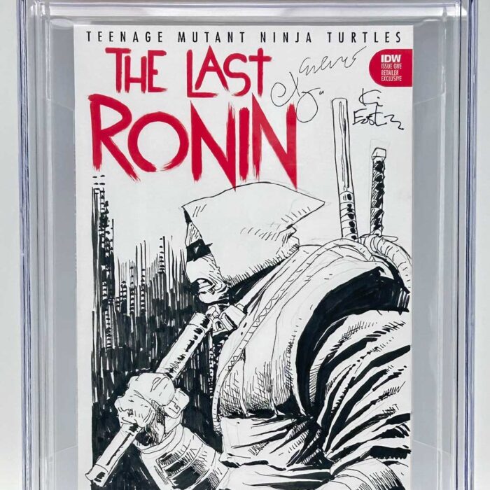 Teenage Mutant Ninja Turtles The Last Ronin #1 KESI Sketch Edition CGC 9.8 Sketched