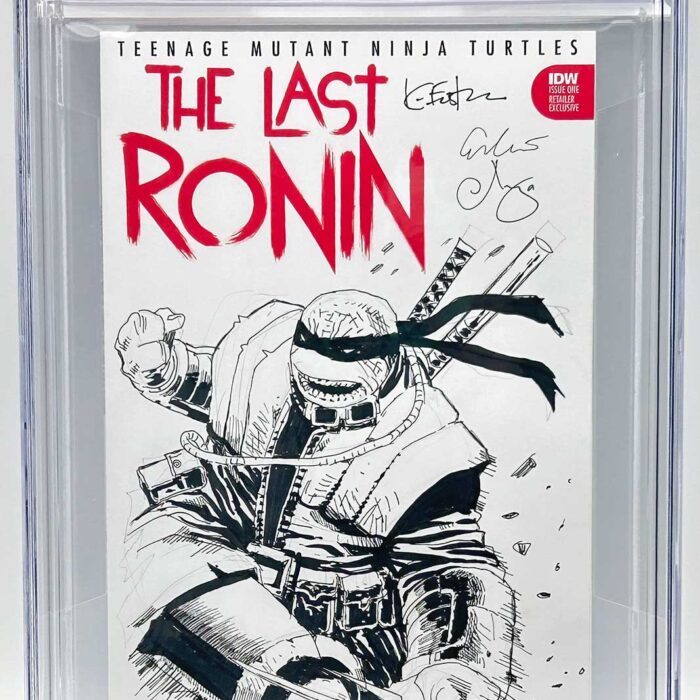 Teenage Mutant Ninja Turtles The Last Ronin #1 KESI Sketch Edition CGC 9.4 Sketched