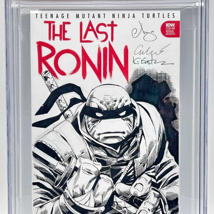 Teenage Mutant Ninja Turtles The Last Ronin #1 KESI Sketch Edition CGC 9.8 Sketched