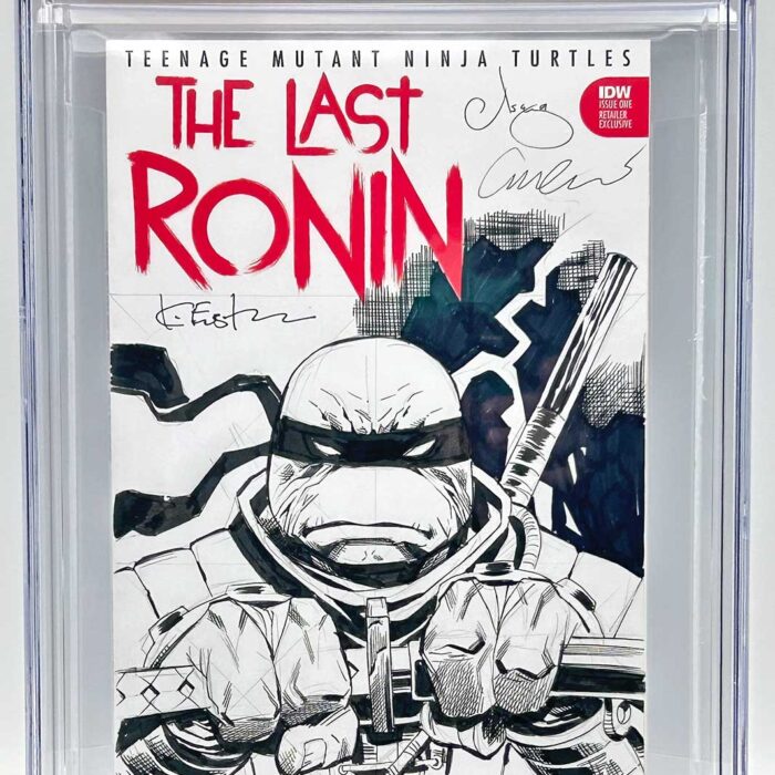Teenage Mutant Ninja Turtles The Last Ronin #1 KESI Sketch Edition CGC 9.4 Sketched