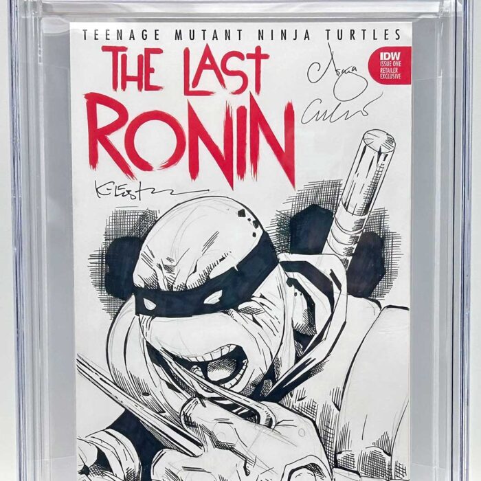 Teenage Mutant Ninja Turtles The Last Ronin #1 KESI Sketch Edition CGC 9.6 Sketched