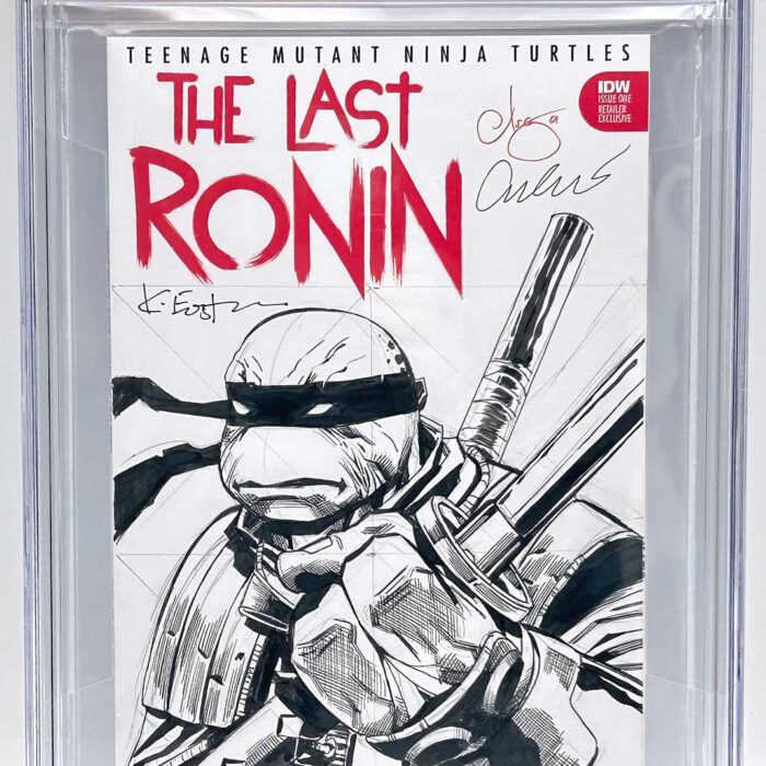 Teenage Mutant Ninja Turtles The Last Ronin #1 KESI Sketch Edition CGC 9.4 Sketched