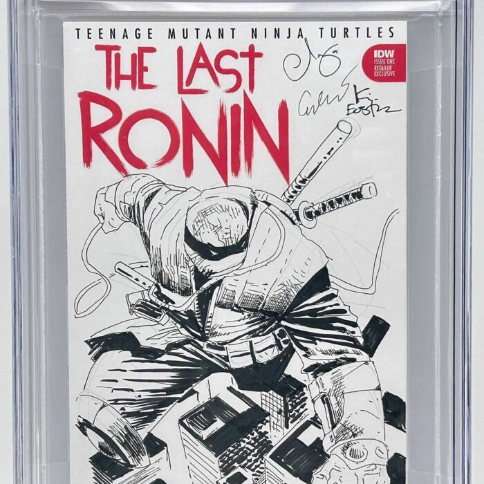 Teenage Mutant Ninja Turtles The Last Ronin #1 KESI Sketch Edition CGC 9.2 Sketched
