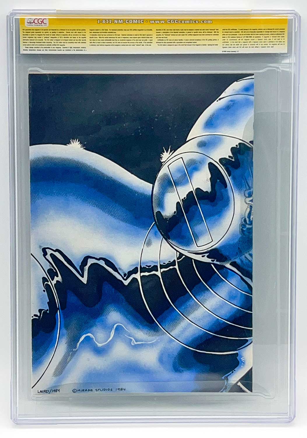 TMNT Book 2 Second Printing CGC Signature Series 9.6 Signed with Remarque - Image 2