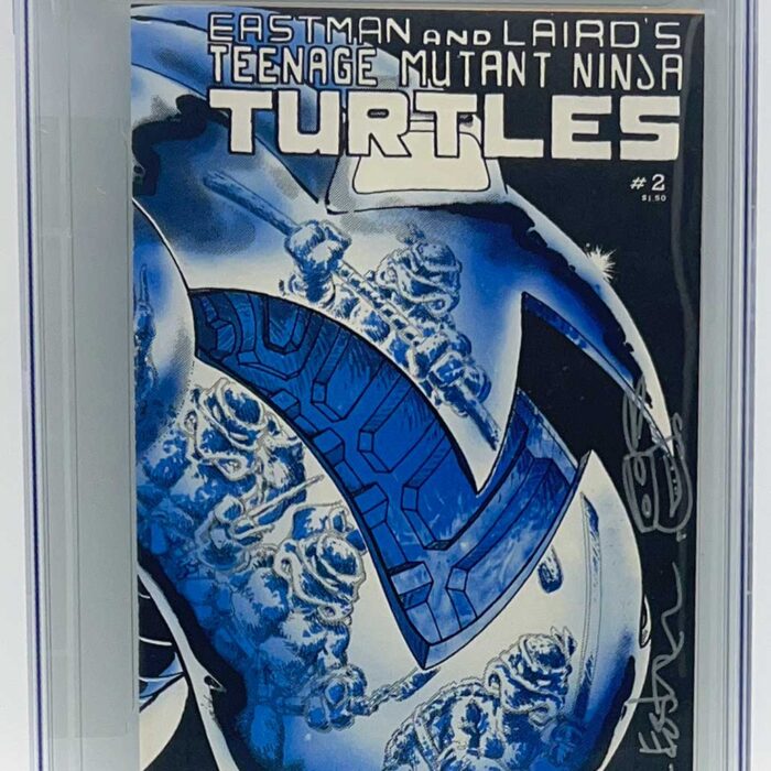TMNT Book 2 Second Printing CGC Signature Series 9.4 Signed with Remarque