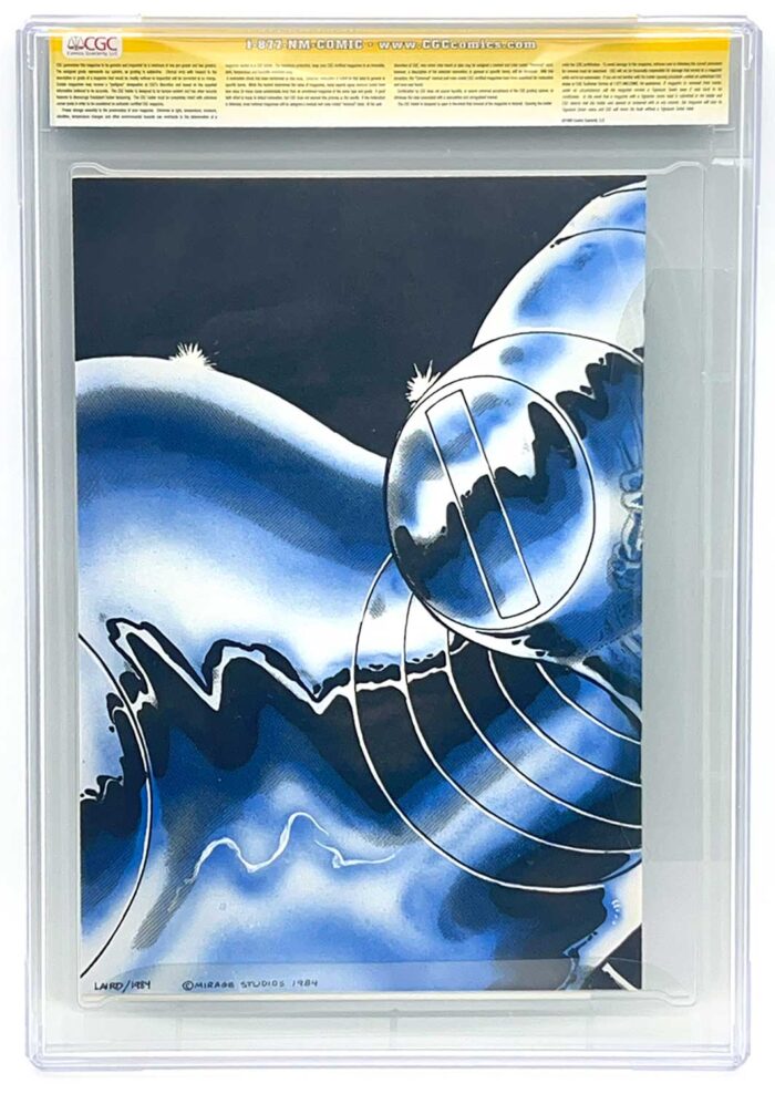 TMNT Book 2 Second Printing CGC Signature Series 9.8 Signed with Remarque