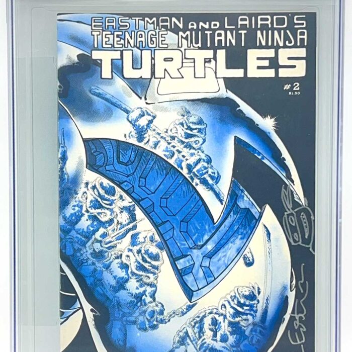 TMNT Book 2 Second Printing CGC Signature Series 9.6 Signed with Remarque