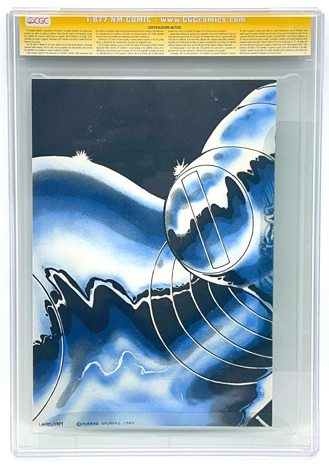 TMNT Book 2 Second Printing CGC Signature Series 9.6 Signed with Remarque - Image 2