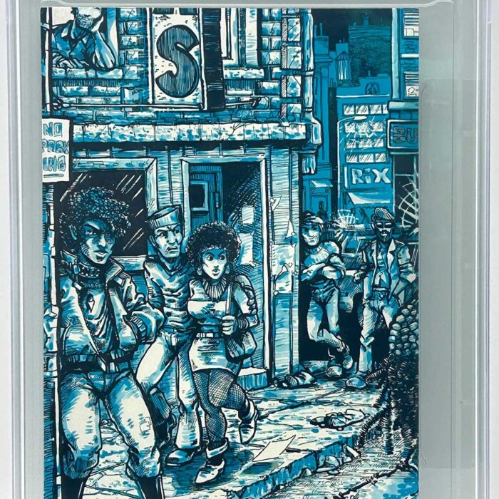 TMNT Book 3 First Printing CGC Signature Series 9.4 Signed with Remarque