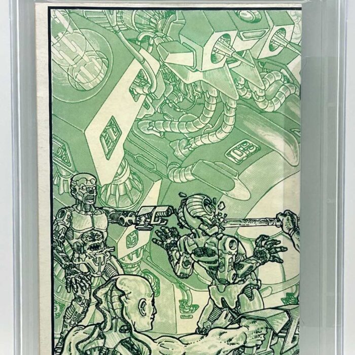 TMNT Book 4 First Printing CGC Signature Series 9.0 Signed with Remarque