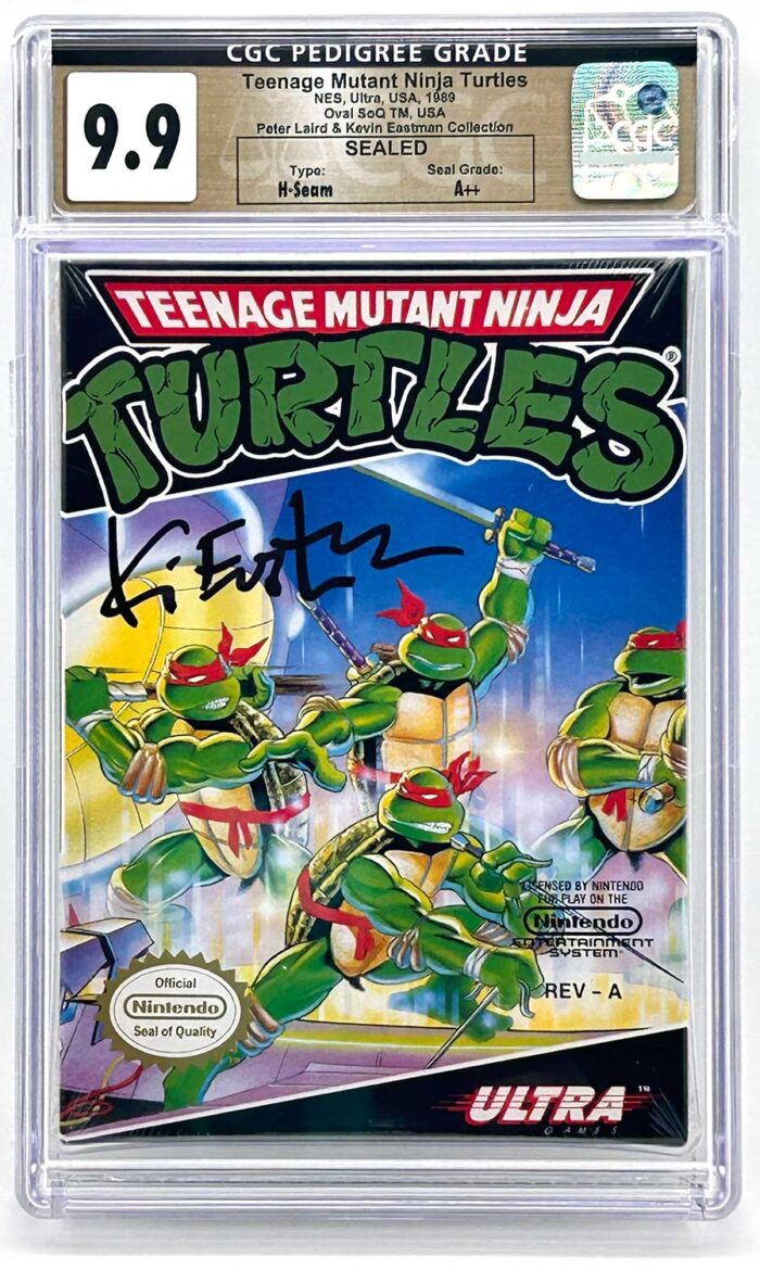 1989 Teenage Mutant Ninja Turtles Nintendo Ultra Game
