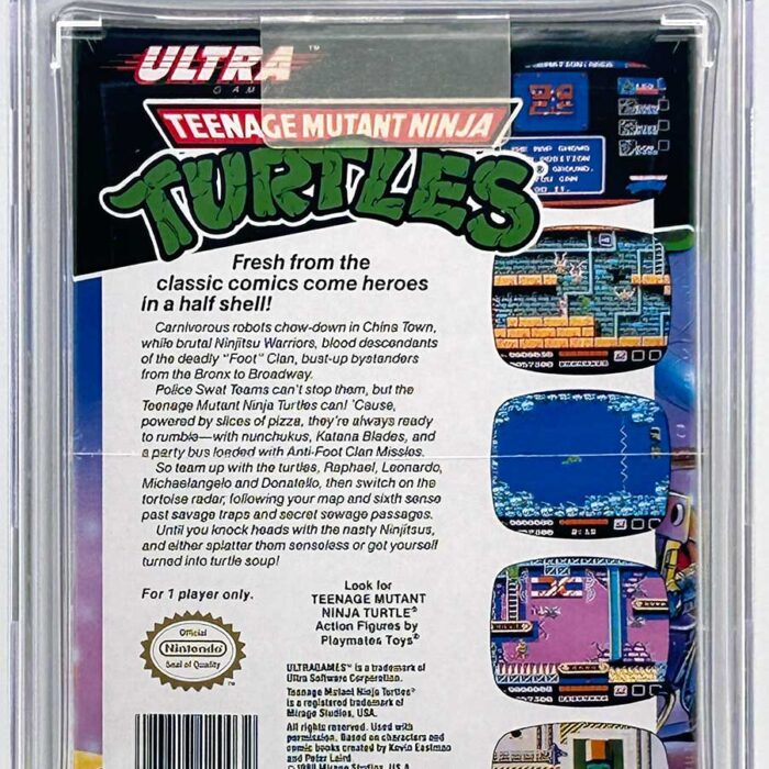 1989 Teenage Mutant Ninja Turtles Nintendo Ultra Game