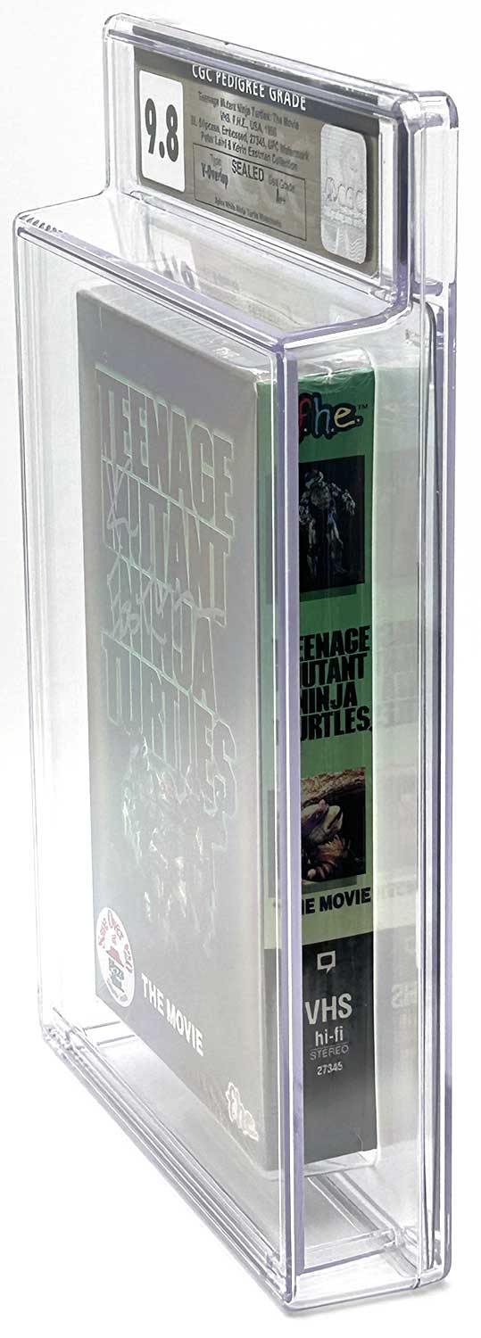 TMNT The Movie VHS 1990 CGC Pedigree Collection Grade 9.8 Signed - Image 5