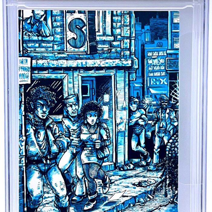 TMNT Book 3 First Printing CGC Signature Series 9.2 Signed with Remarque