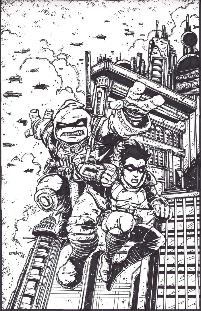 STUNNING 2026 Training Day TMNT The Last Ronin Cover Art