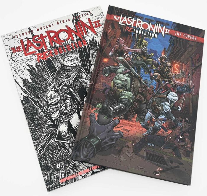 The Last Ronin II: Re-Evolution Kevin Eastman Studios 2 Book Set – a KESI Exclusive Bundle with a Signed Remarque and Hologram COA