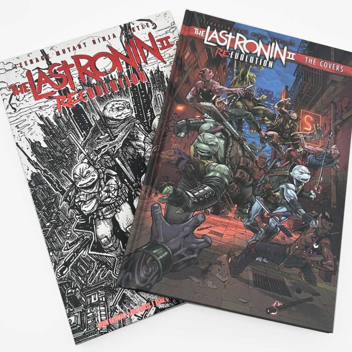 The Last Ronin II: Re-Evolution Kevin Eastman Studios 2 Book Set – a KESI Exclusive Bundle with a Signed Remarque and Hologram COA