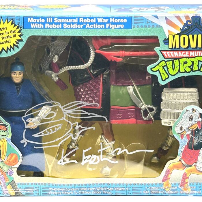 Playmates TMNT Movie III Samurai Rebel War Horse with Rebel Soldier Action Figure