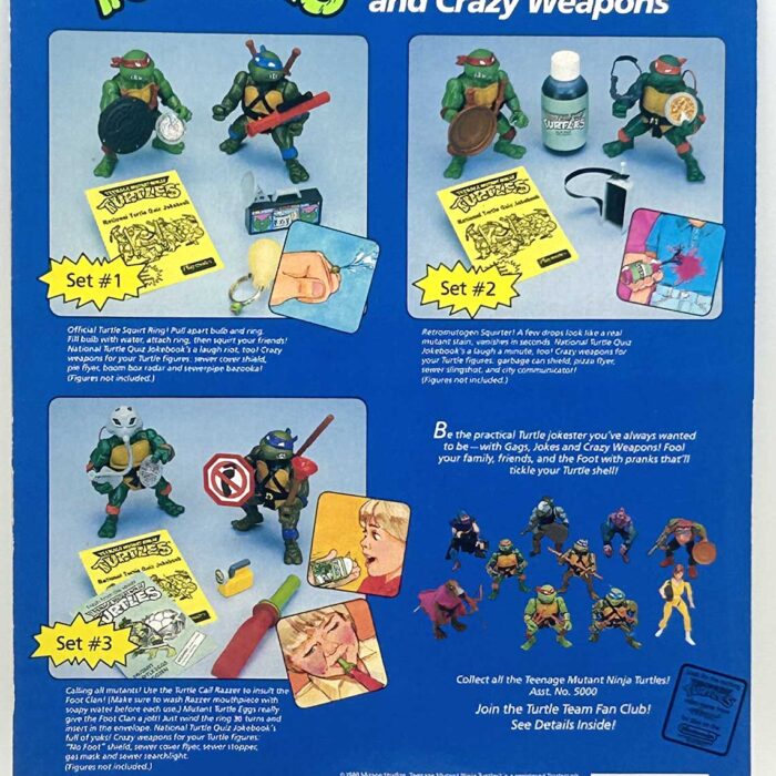 1988 Jokes, Gags and Crazy Weapons #2 with Hologram COA Signed with Remarque by Kevin Eastman
