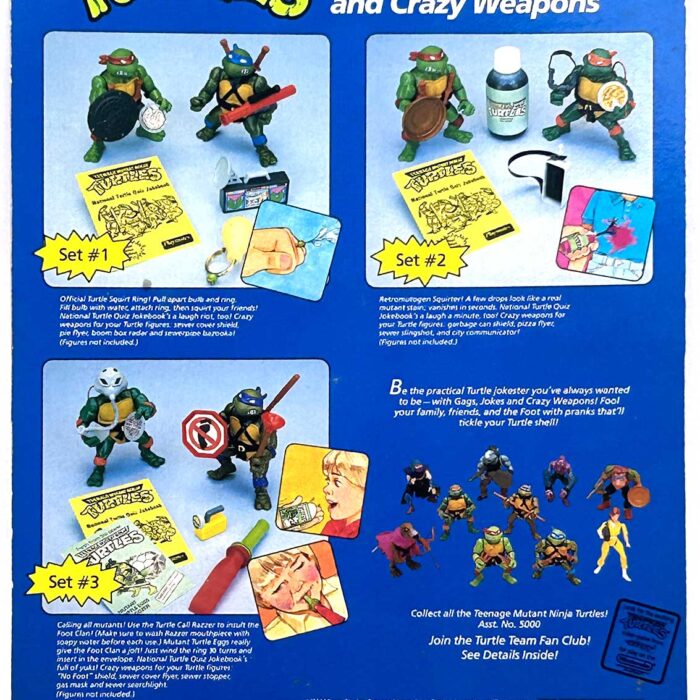1988 Jokes, Gags and Crazy Weapons #2 with Hologram COA Signed with Remarque by Kevin Eastman