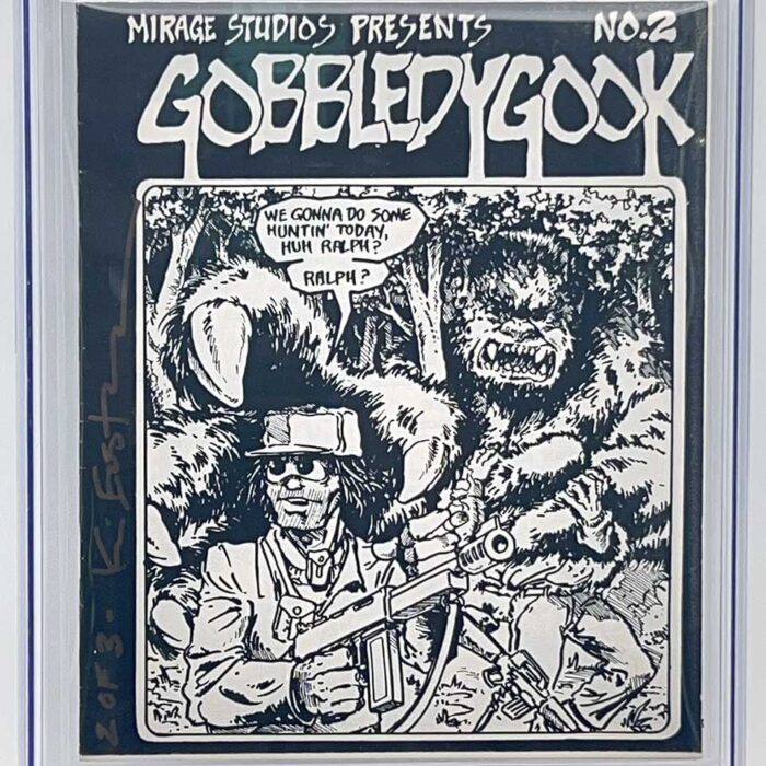 GOBBLEDYGOOK No. 2 8.5 CGC Yellow Signature Series – Signed and Authenticated by Kevin and from his PERSONAL COLLECTION