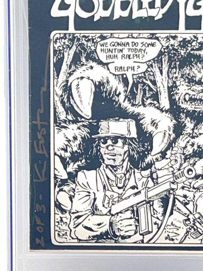 GOBBLEDYGOOK No. 2 8.5 CGC Yellow Signature Series – Signed and Authenticated by Kevin and from his PERSONAL COLLECTION