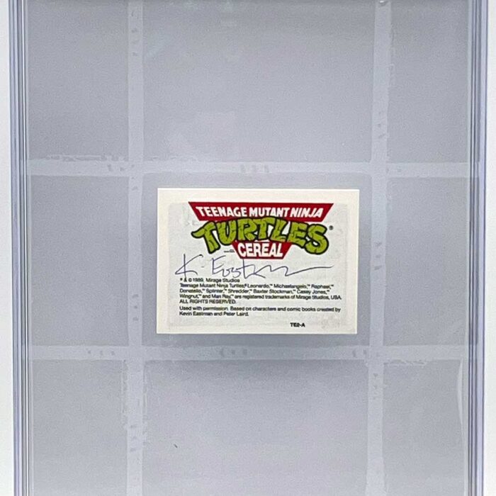 1989 TMNT Cereal Mini-Comic #1 CGC Signature Series Grade 9.8