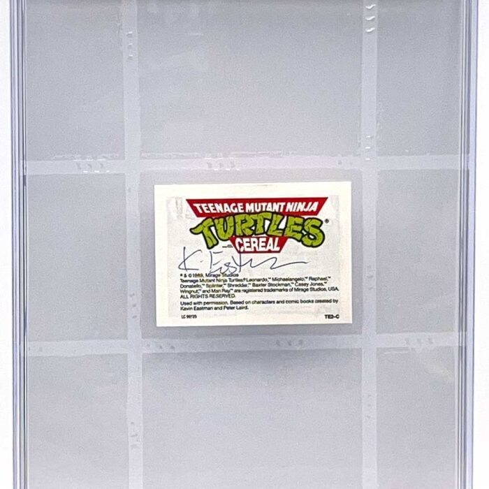 1989 TMNT Cereal Mini-Comic #3 CGC Signature Series GEM MINT 10