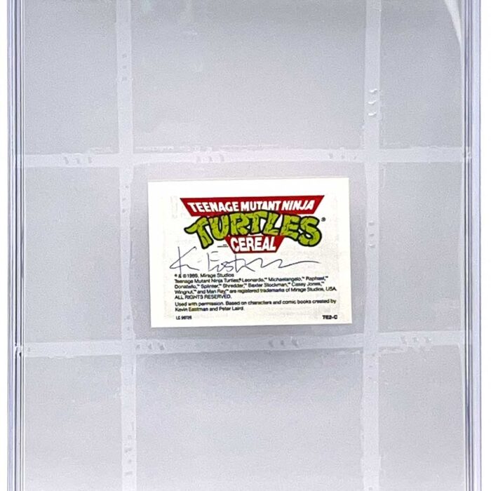 1989 TMNT Cereal Mini-Comic #3 CGC Signature Series Grade 9.8