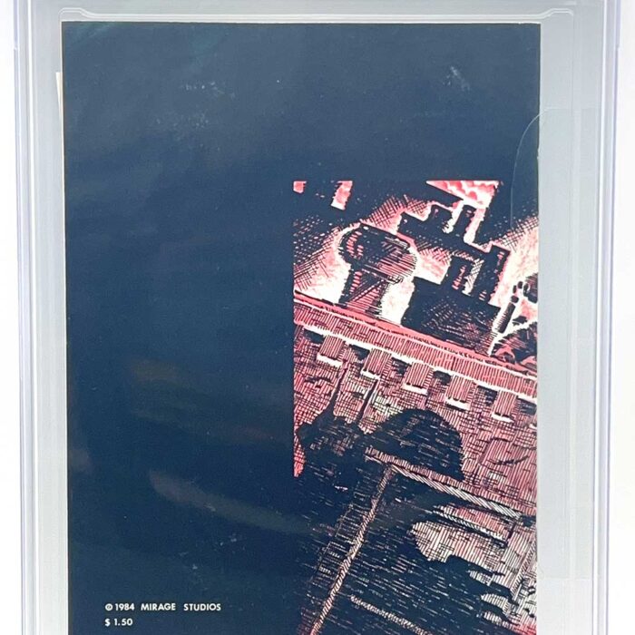TMNT Book 1 Second Printing CGC Signature Series 8.5 Signed with Remarque from his PERSONAL COLLECTION