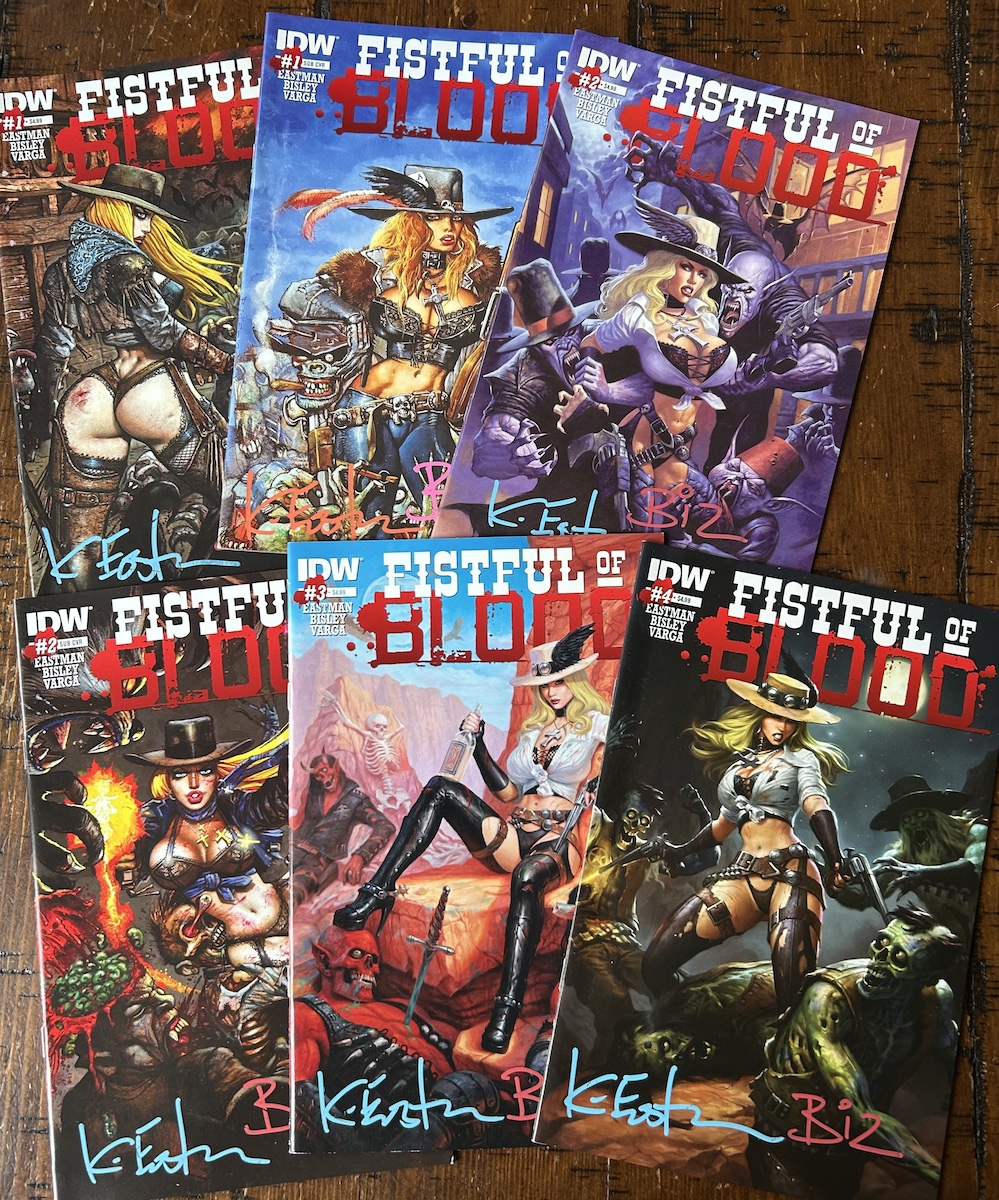 Fistful of Blood Signed Bundle - Eastman AND Bisley
