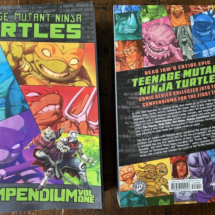 Teenage Mutant Ninja Turtles: Ongoing Compendium, Vol. 1 – by Kevin Eastman & Tom Waltz (Paperback) with BONUS Eastman Signed book