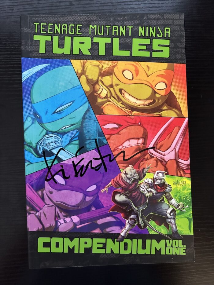 Teenage Mutant Ninja Turtles: Ongoing Compendium, Vol. 1 – by Kevin Eastman and Tom Waltz SIGNED by Kevin