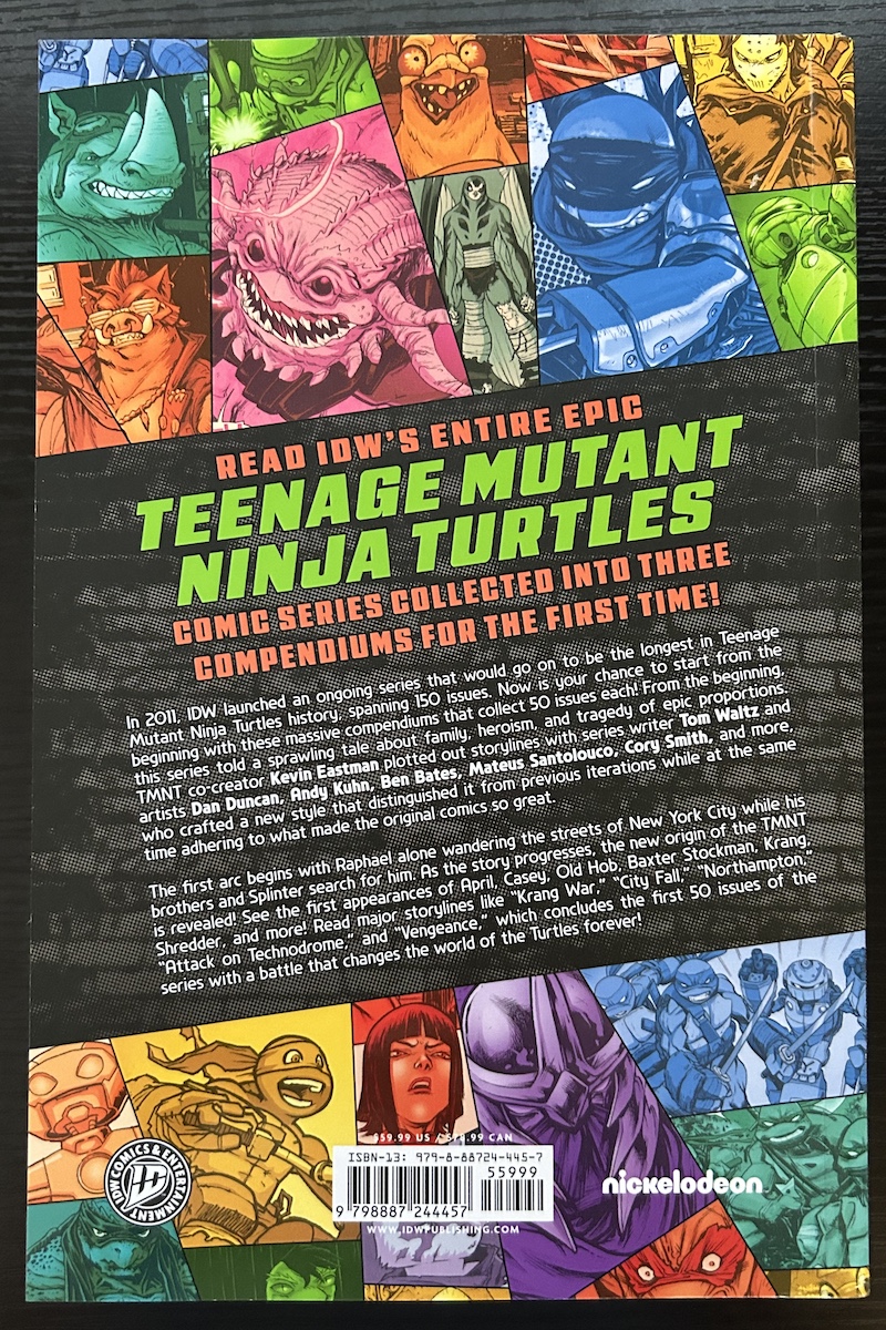 Teenage Mutant Ninja Turtles: Ongoing Compendium, Vol. 1 - by Kevin Eastman and Tom Waltz SIGNED by Kevin - Image 3