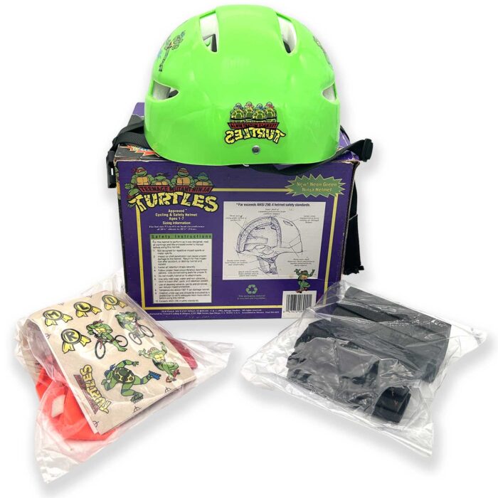 100% Complete 1990 TMNT Helmet Box Set (From the Vault of Pete & Kevin)