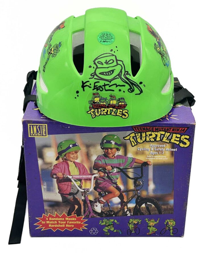 100% Complete 1990 TMNT Helmet Box Set (From the Vault of Pete & Kevin)
