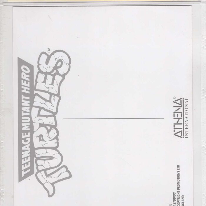 1990 Teenage Mutant Hero Turtles Promotional Colour Print Signed and CGC Signature Series Authenticated Turtle Boogie