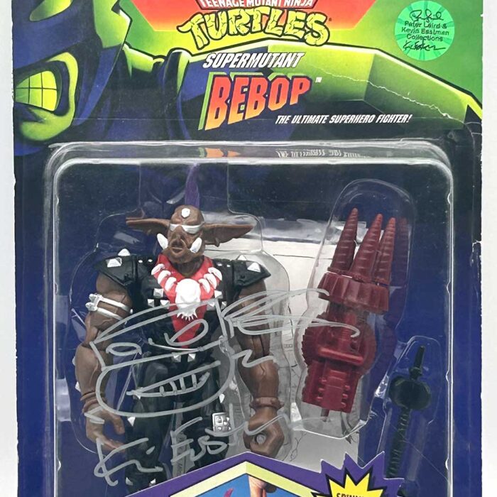 1994 Supermutant Bebop with Hologram COA Signed with Remarque by Kevin Eastman