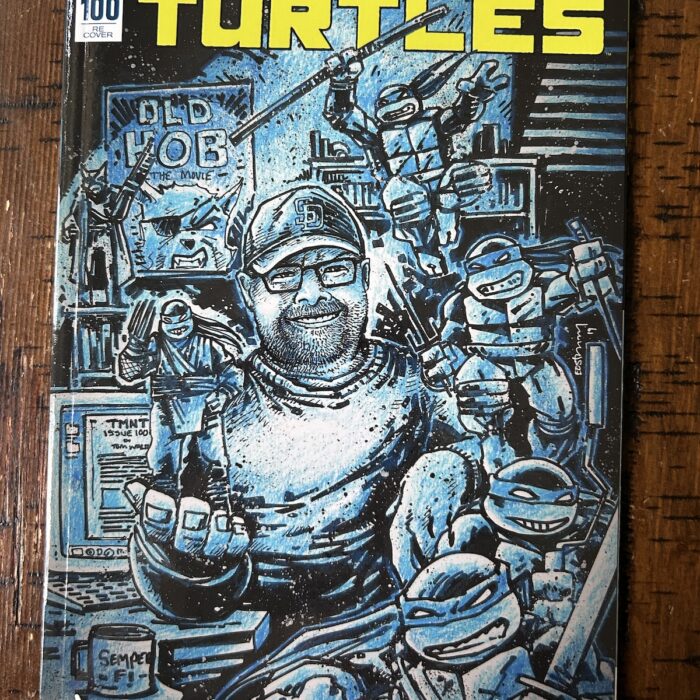 TMNT 100 Tom Waltz Secret Variant – Signed by Kevin and Tom