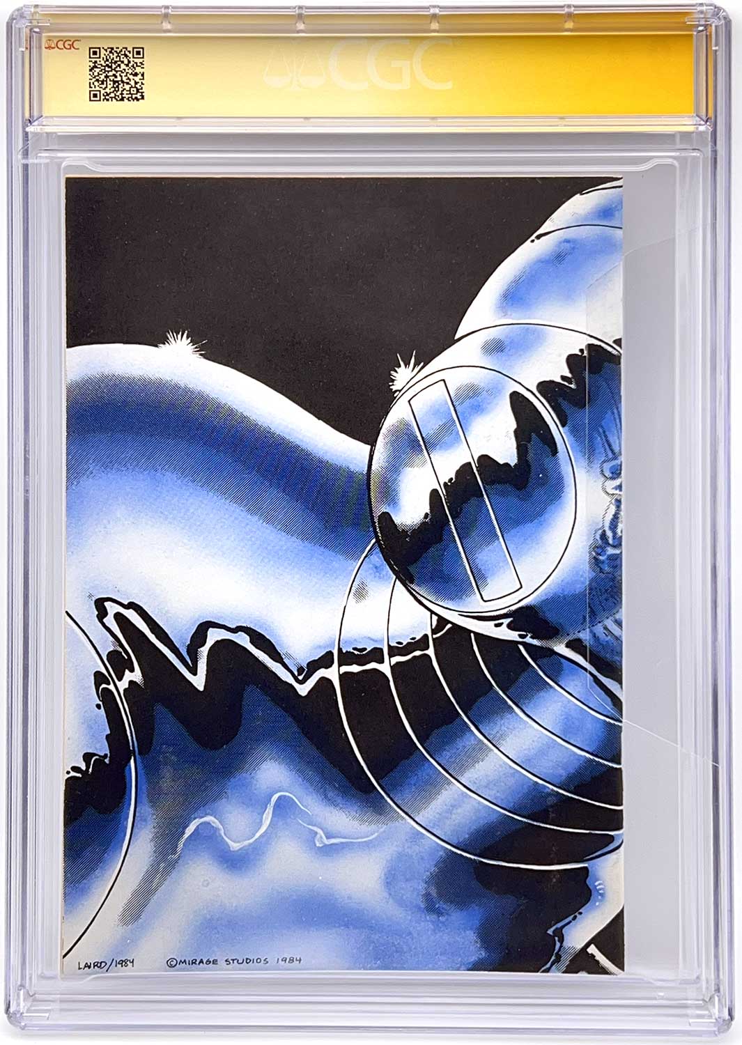 TMNT Book 2 Second Printing CGC Signature Series 9.4 Signed with Gorgeous Remarque - Image 2
